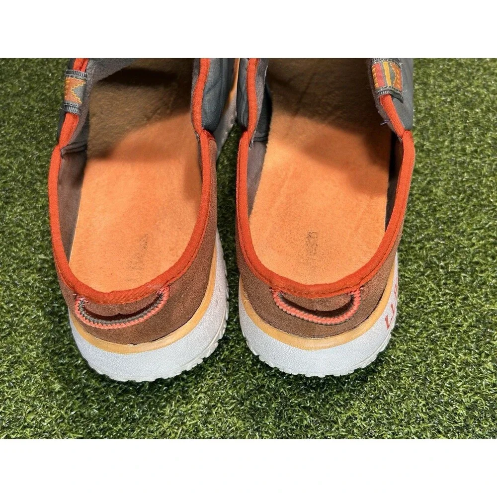 LL Bean Men’s Mountain Classic Quilted Slides Mules Slippers Size 11 M 517524